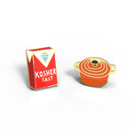 Dutch Oven & Kosher Salt Earrings
