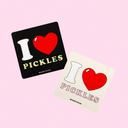 I Love Pickles Magnet