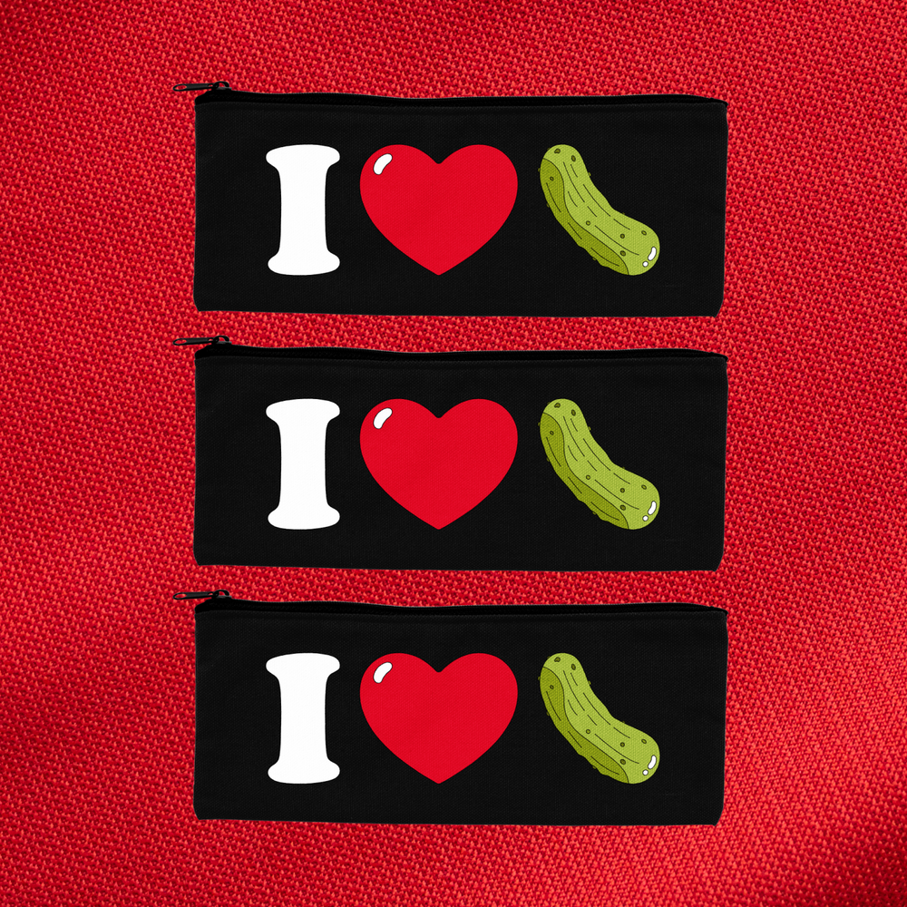 I Heart Pickles Pencil Case
