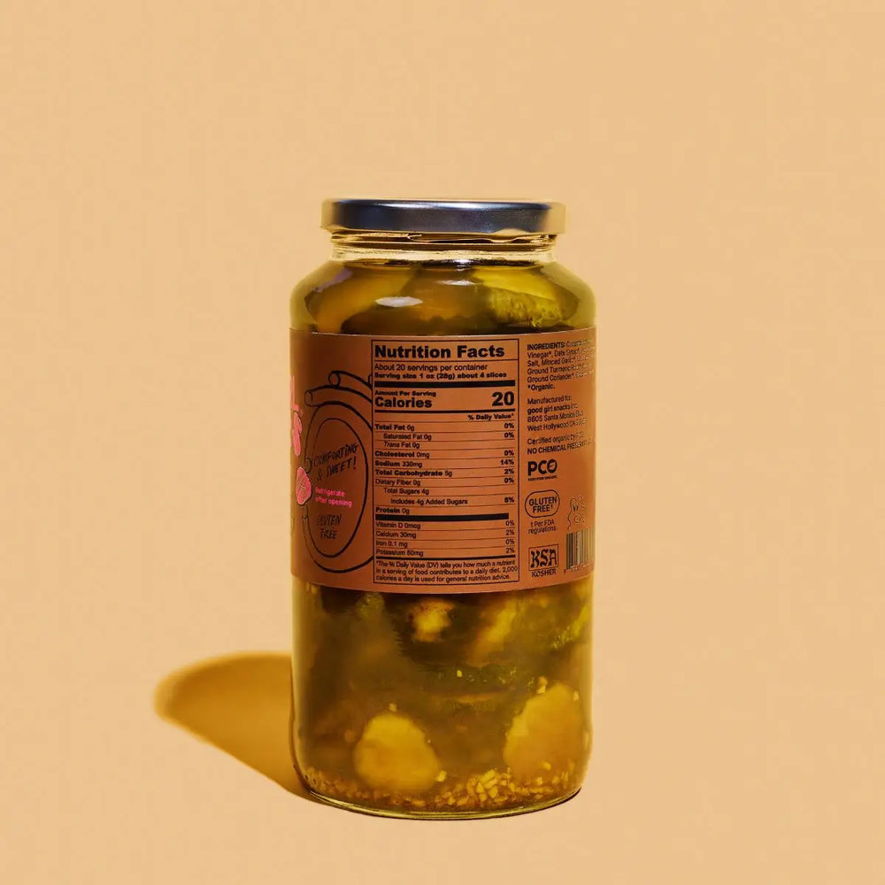 Hot Girl Pickles Bread & Butter Chips