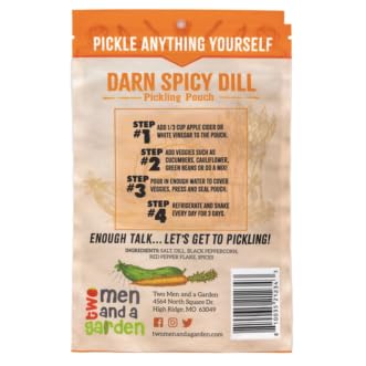 DIY Pickling Pouch - Darn Spicy Dill