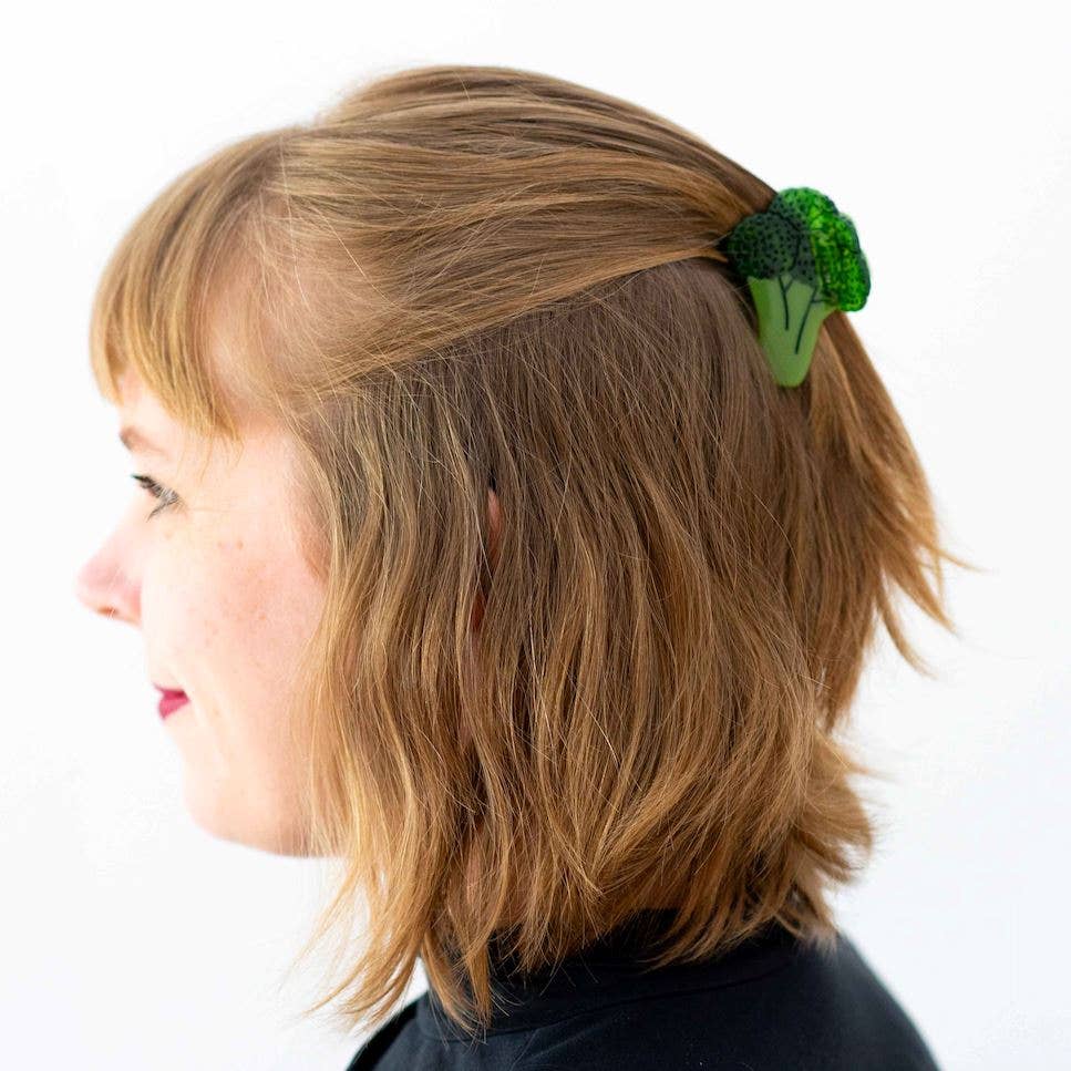 Midi Broccoli Hair Claw