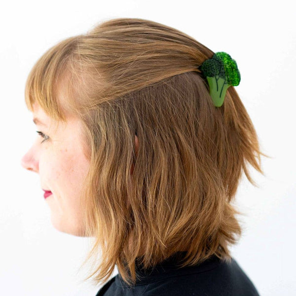 Midi Broccoli Hair Claw