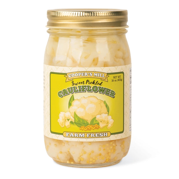Sweet Pickled Cauliflower