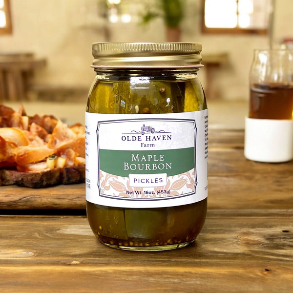 Maple Bourbon Pickles