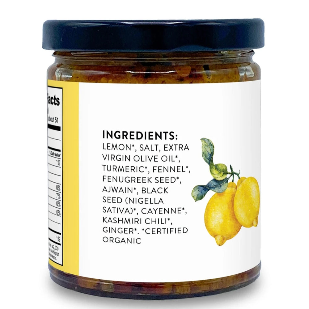 Fermented Lemon Pickle