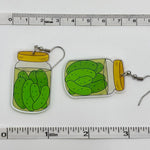 Pickle Jar Earrings