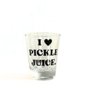 I Heart Pickle Juice Shot Glass