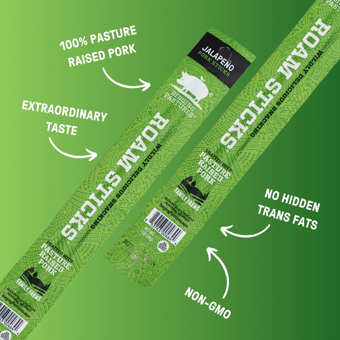 Pasture-Raised Jalapeño Meat Stick