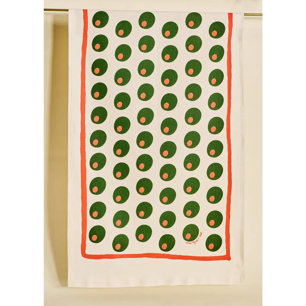 Olives Tea Towel