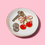 Cherries Enamel Keychain & Bag Charm