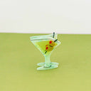 XL Martini Hair Claw Clip