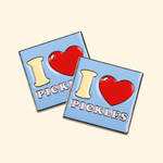 I Love Pickles Enamel Pin