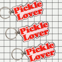 Pickle Lover Keychain
