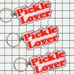 Pickle Lover Keychain