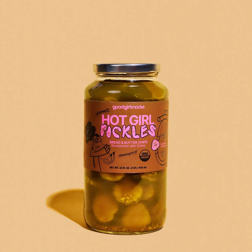 Hot Girl Pickles Bread & Butter Chips