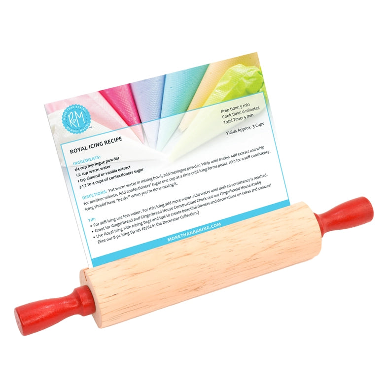 Rolling Pin Recipe Card Holder