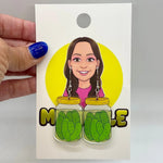 Pickle Jar Earrings