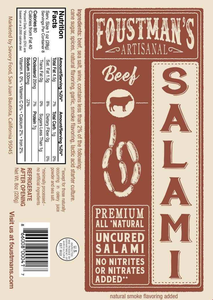 Beef Salami Original
