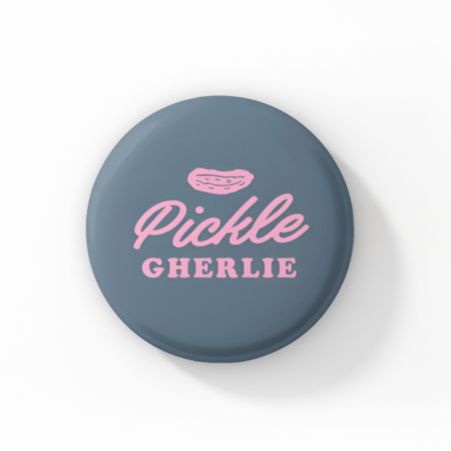 Pickle Gherlie Button