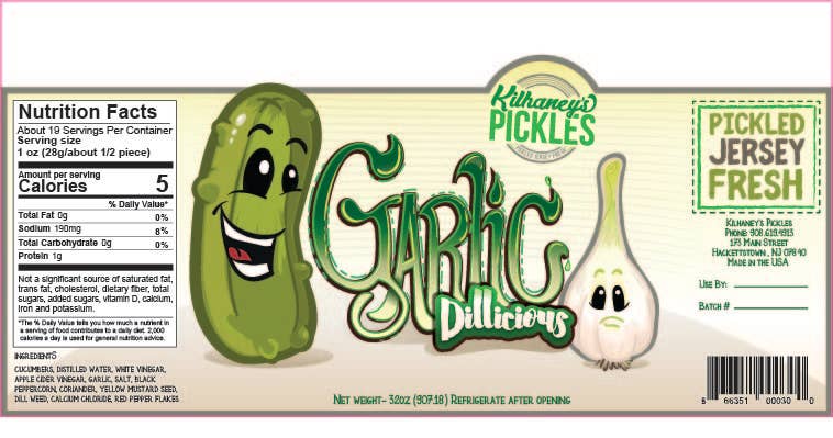 Garlic Dillicious Pickles