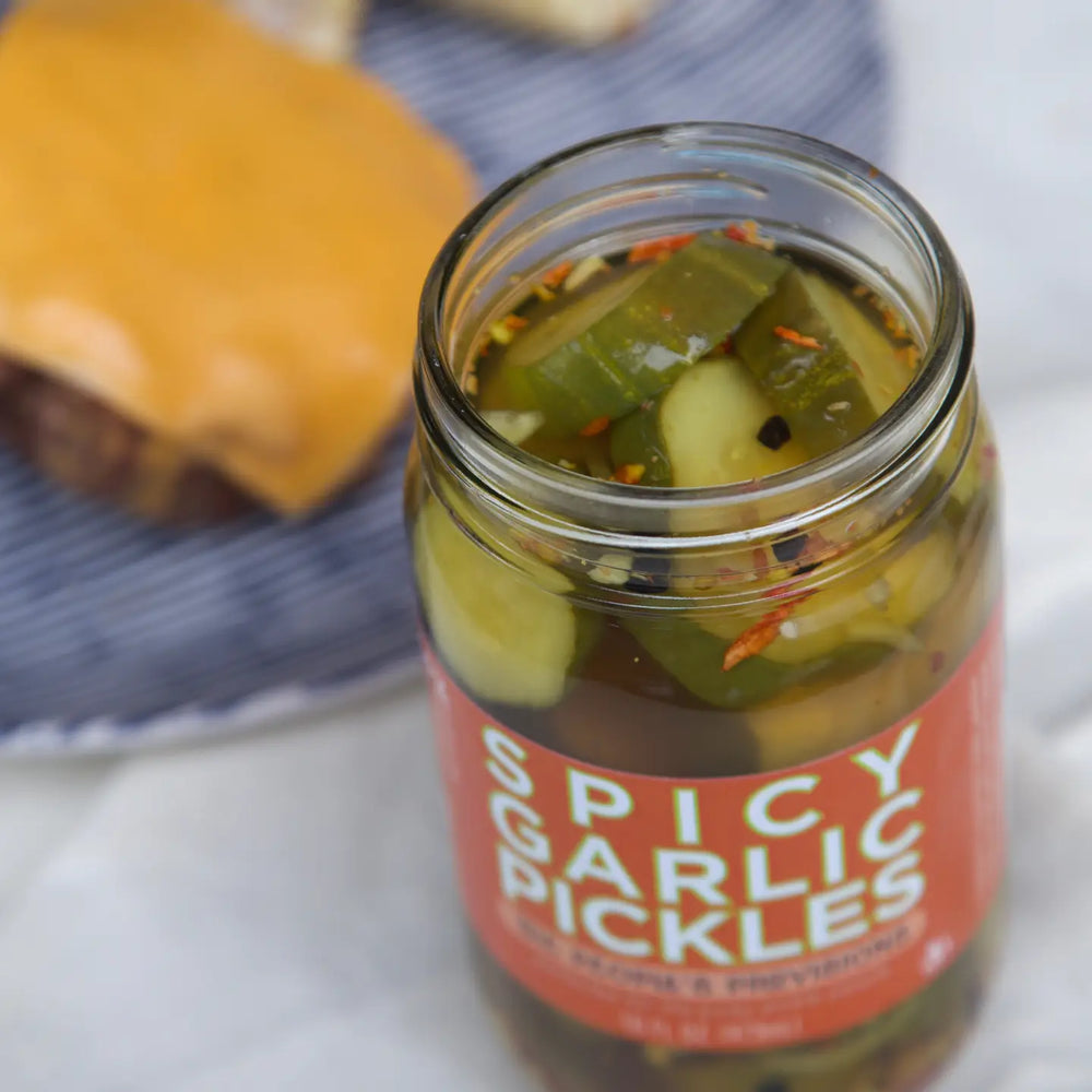 Spicy Garlic Pickles