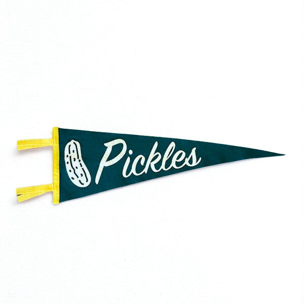 Pickles Green Felt Pennant