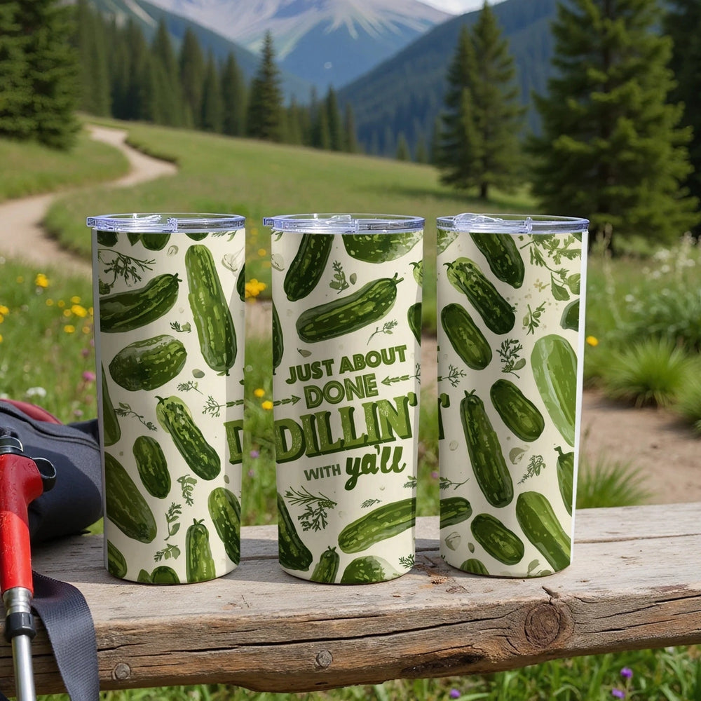 Dillin' With Y'all Tumbler - 20 oz