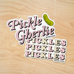 Pickles on Pickles Small Sticker