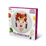 Ms Food Face Plate Girl