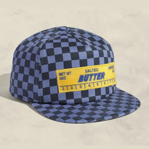 Butter Stick 5-Panel Checkered Floppy Hat