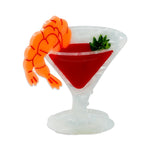Large Shrimp Cocktail Hair Claw