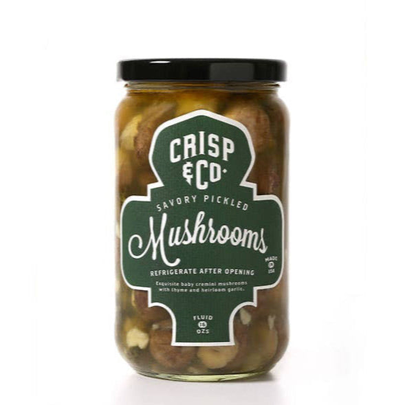 Savory Pickled Mushrooms