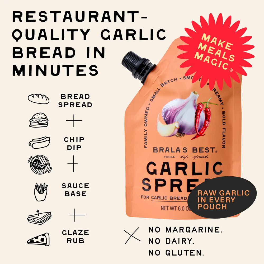 Garlic Spread for Garlic Bread - Buffalo