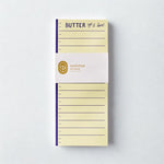 Butter Get It Done Notepad