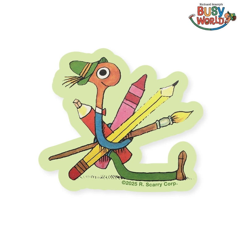 Richard Scarry® Lowly Worm Sticker