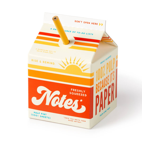 Freshly Squeezed Notepad