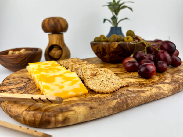 Olive Wood Cheese Board - Large