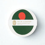 Pimento Olive Coasters