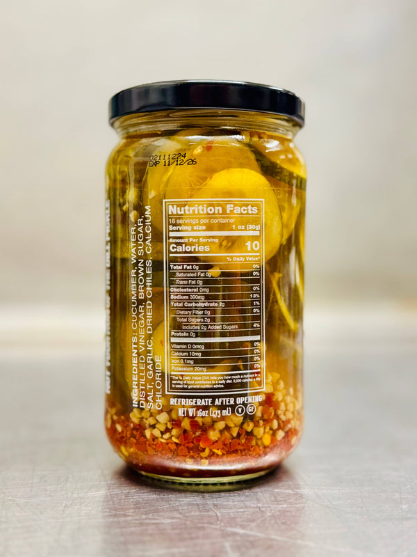 Smokey Hot Metal Pickles