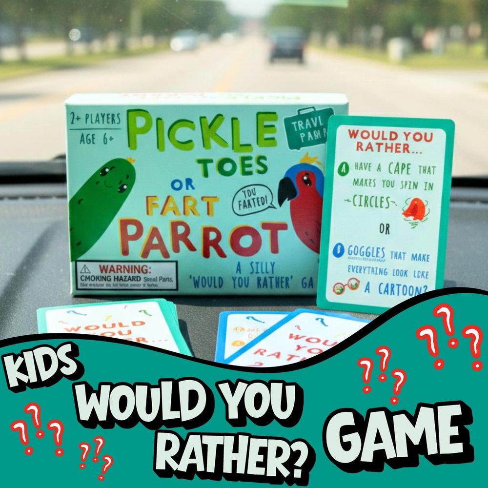 Pickle Toes or Fart Parrot – Would You Rather Game