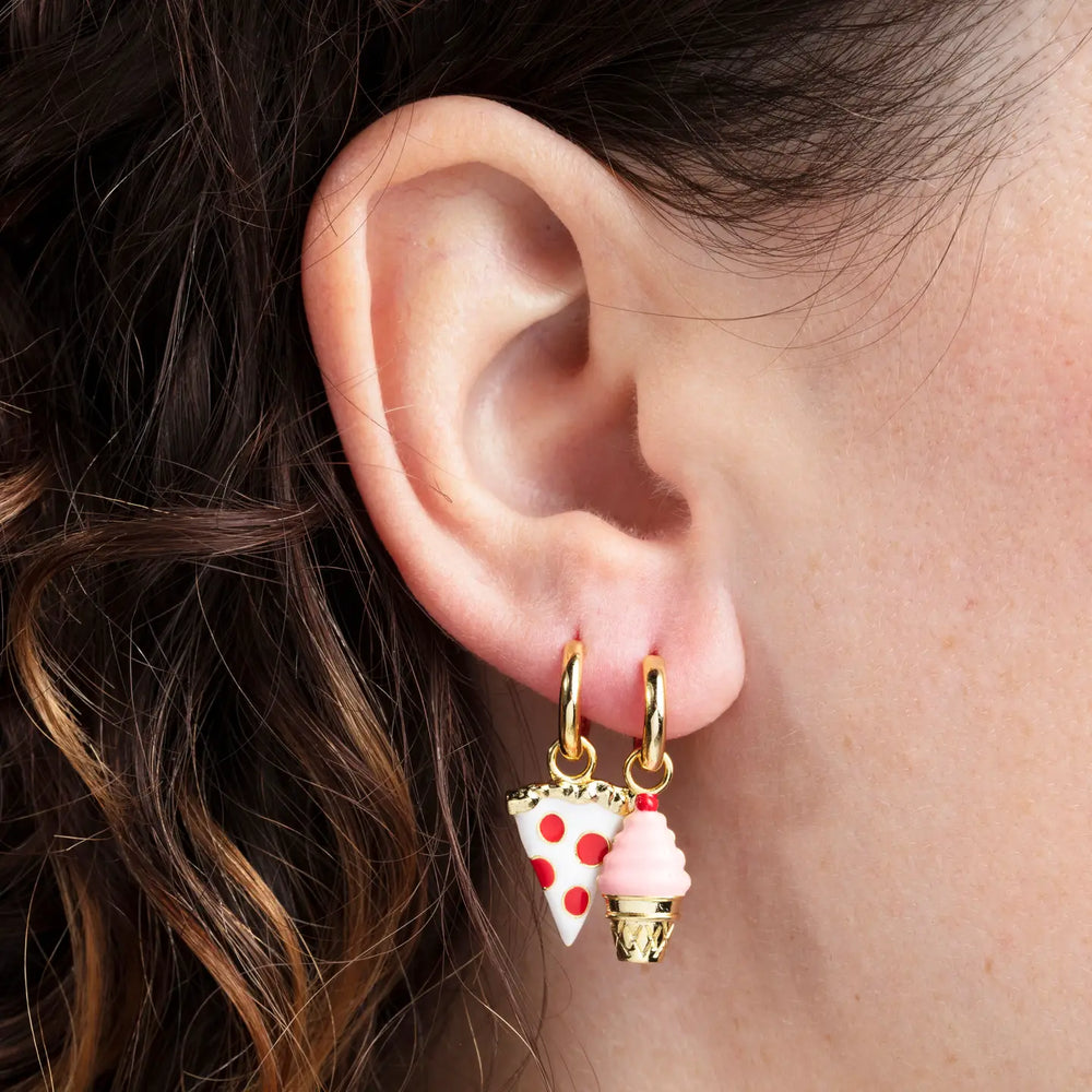 Pizza & Ice Cream Earrings