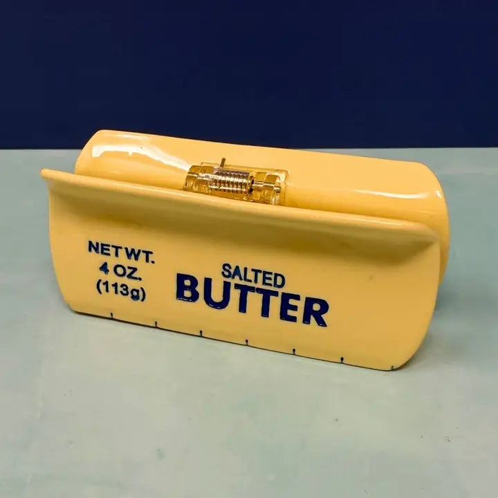 Salted Yellow Butter Stick Hair Claw Clip