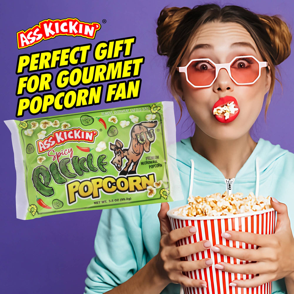 Spicy Pickle Microwave Popcorn