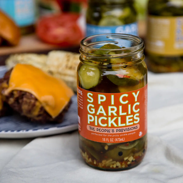 Spicy Garlic Pickles