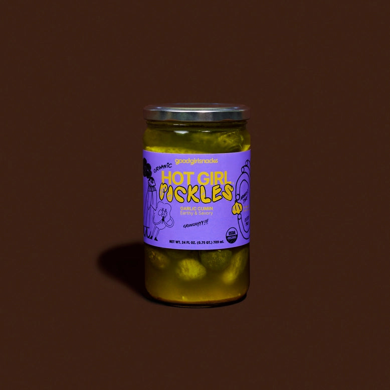 Hot Girl Pickles Garlic Cumin