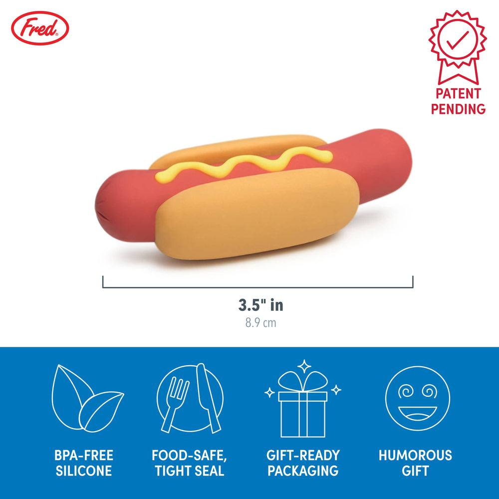 Wine Wiener Hot Dog Bottle Stopper