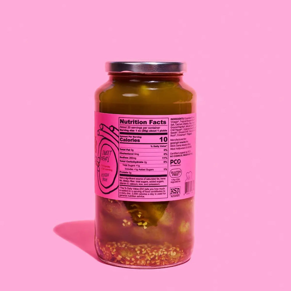 Hot Girl Pickles Honey Harissa