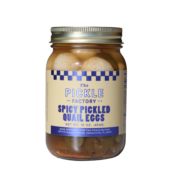 TPF Spicy Pickled Quail Eggs