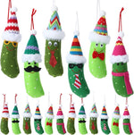 Assorted Plush Pickle Ornament
